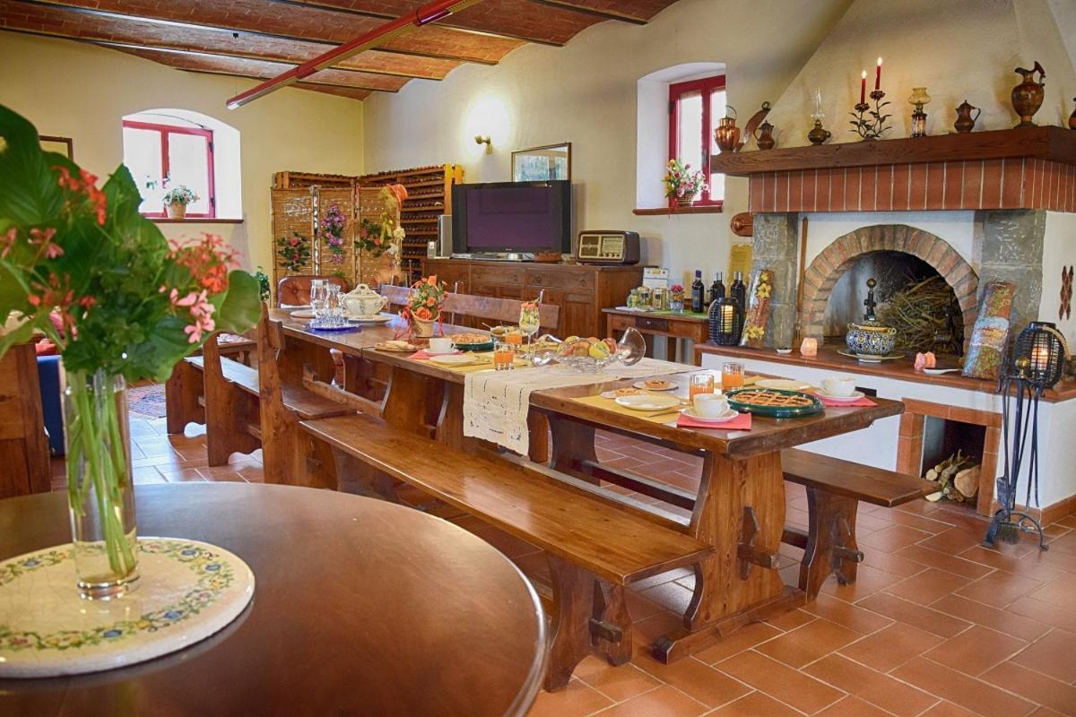 B&B Le Logge Di Sopra Asciano Exterior foto